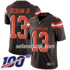 Cleveland Browns Tröjor Odell Beckham JR 13 Nike Brun I 100th - Herr
